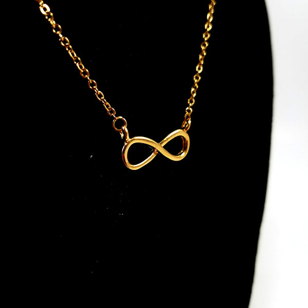 Infinity Gold Necklace - Womens Chain Necklace LP Jewelry – Lil Pepper ...