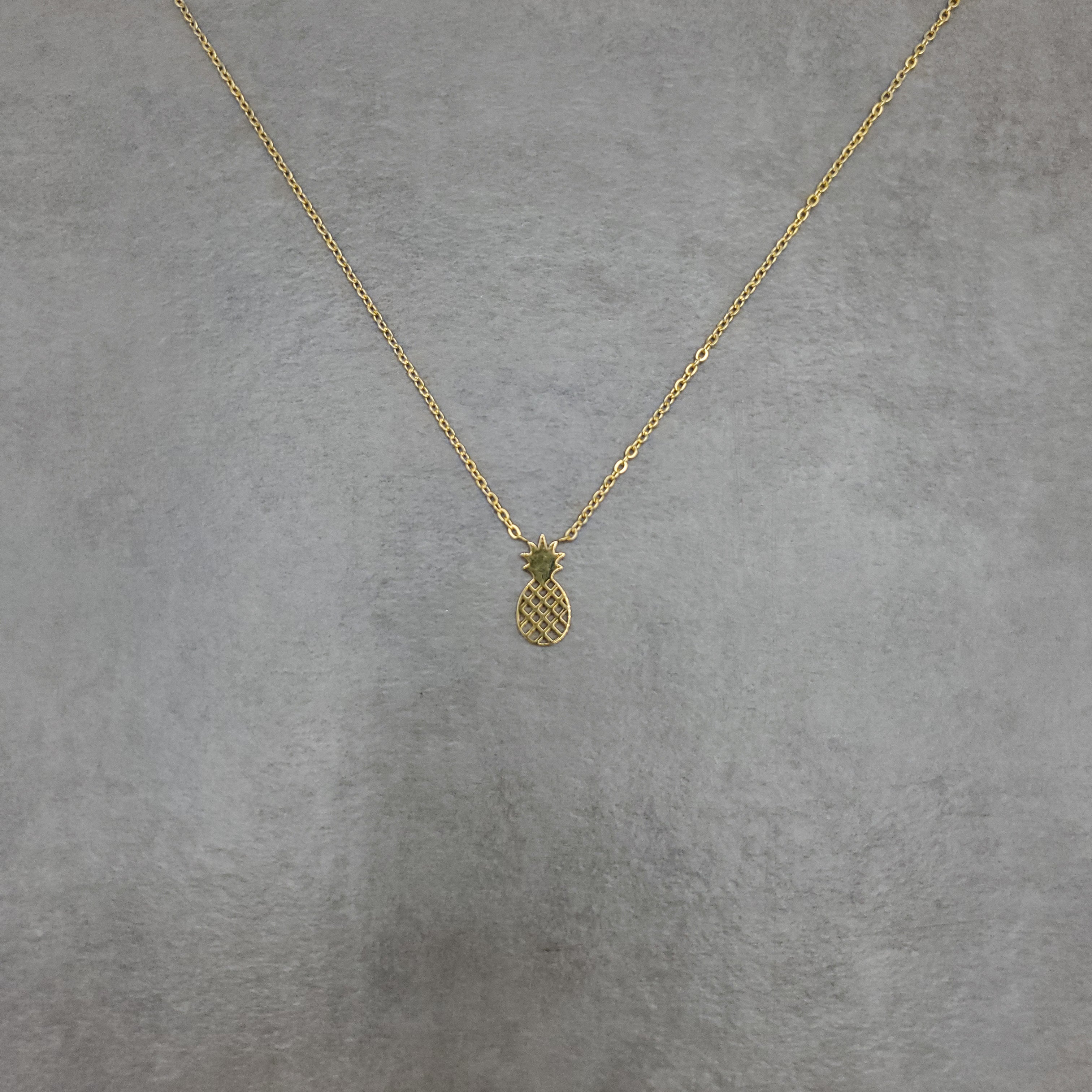 Pineapple Gold Necklace