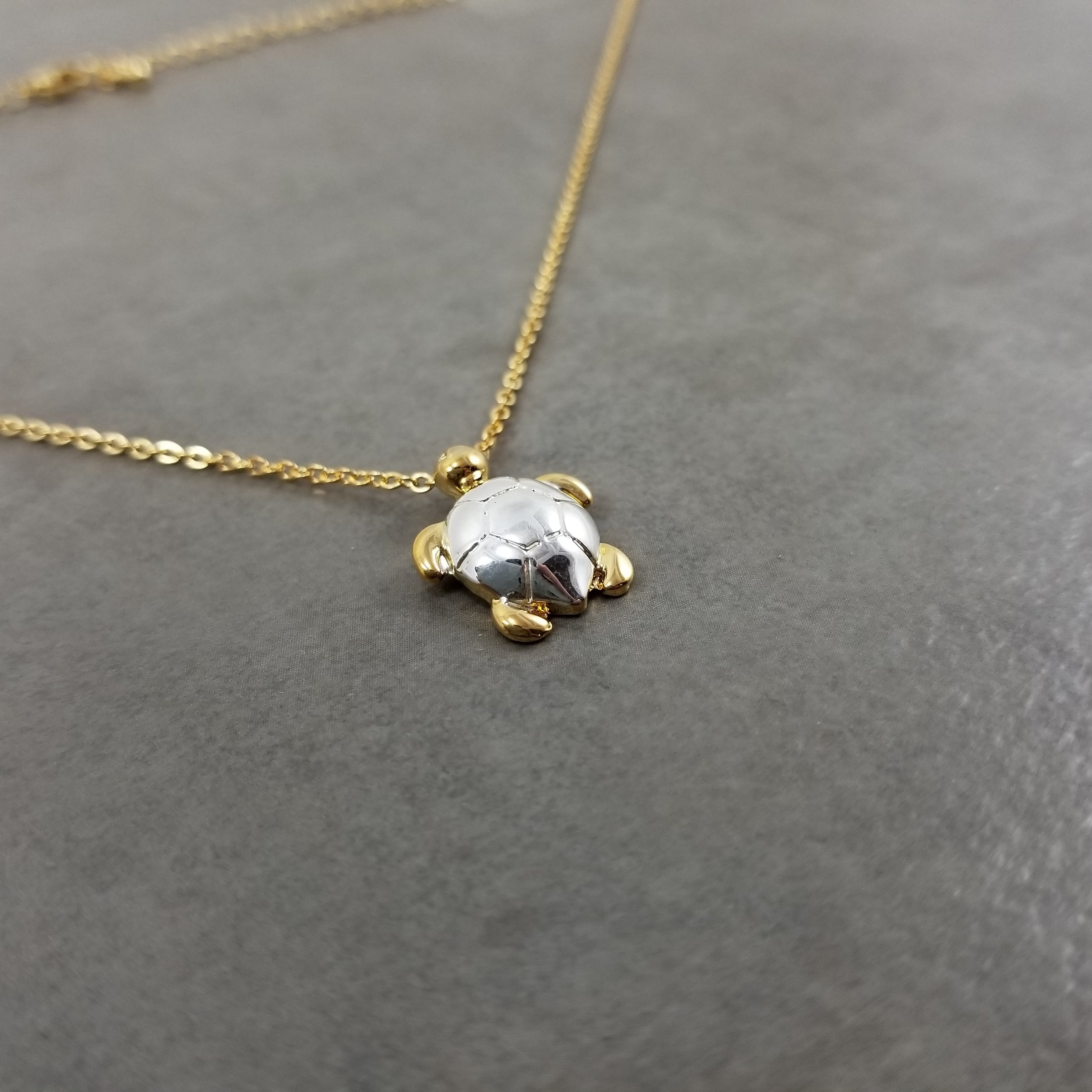 Turtle Gold Necklace