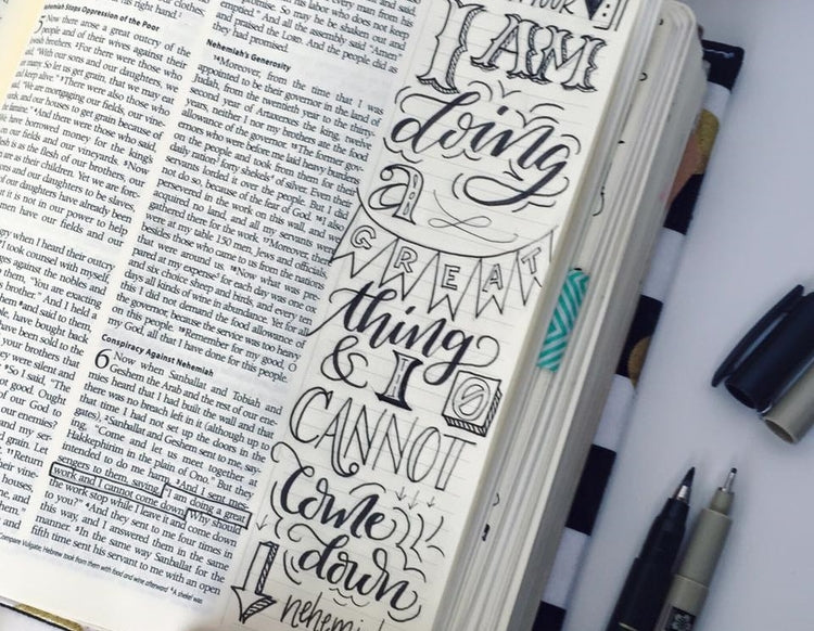 What Pen Did You Use? The Best Pens for Bible Journaling - Krystal Whitten  Studio