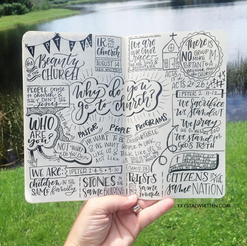 What Pen Did You Use? The Best Pens for Bible Journaling - Krystal Whitten  Studio