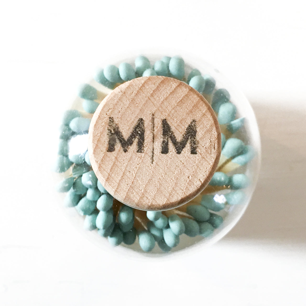 Vintage Matches (Teal)