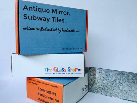 antique mirror subway tiles strip tiles