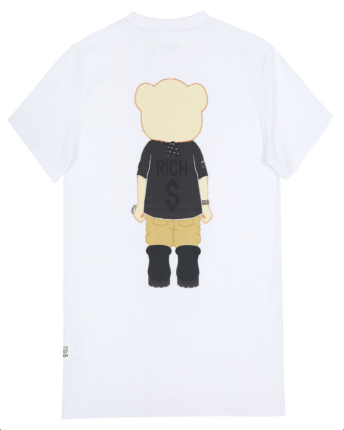 EC Rich World Bear T-Shirts / White