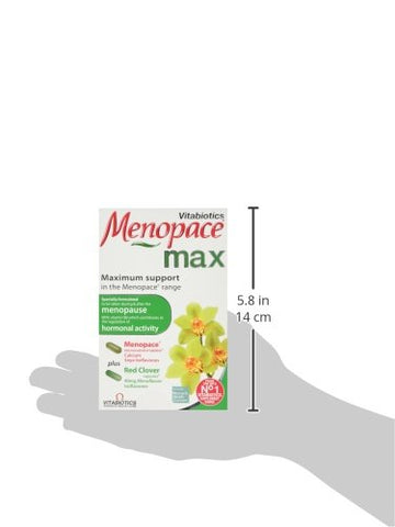 Vitabiotics Menopace Max 84 Tablet Capsules Verdure Plus