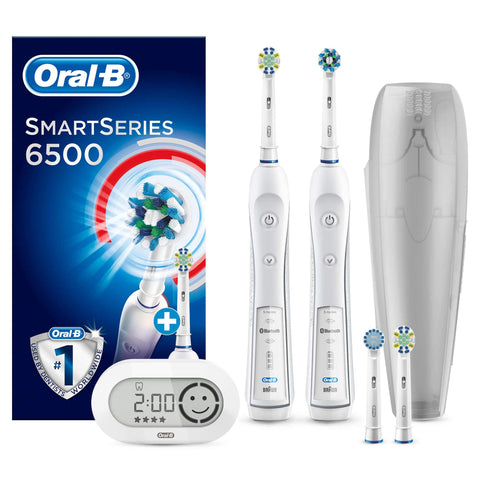 incident Duidelijk maken Netelig Oral-B Smart Series 6500 Electric Rechargeable Toothbrush Powered by B –  Verdure Plus