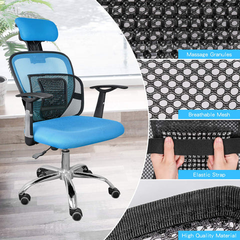 sanlinkee mesh lumbar back support for office chair