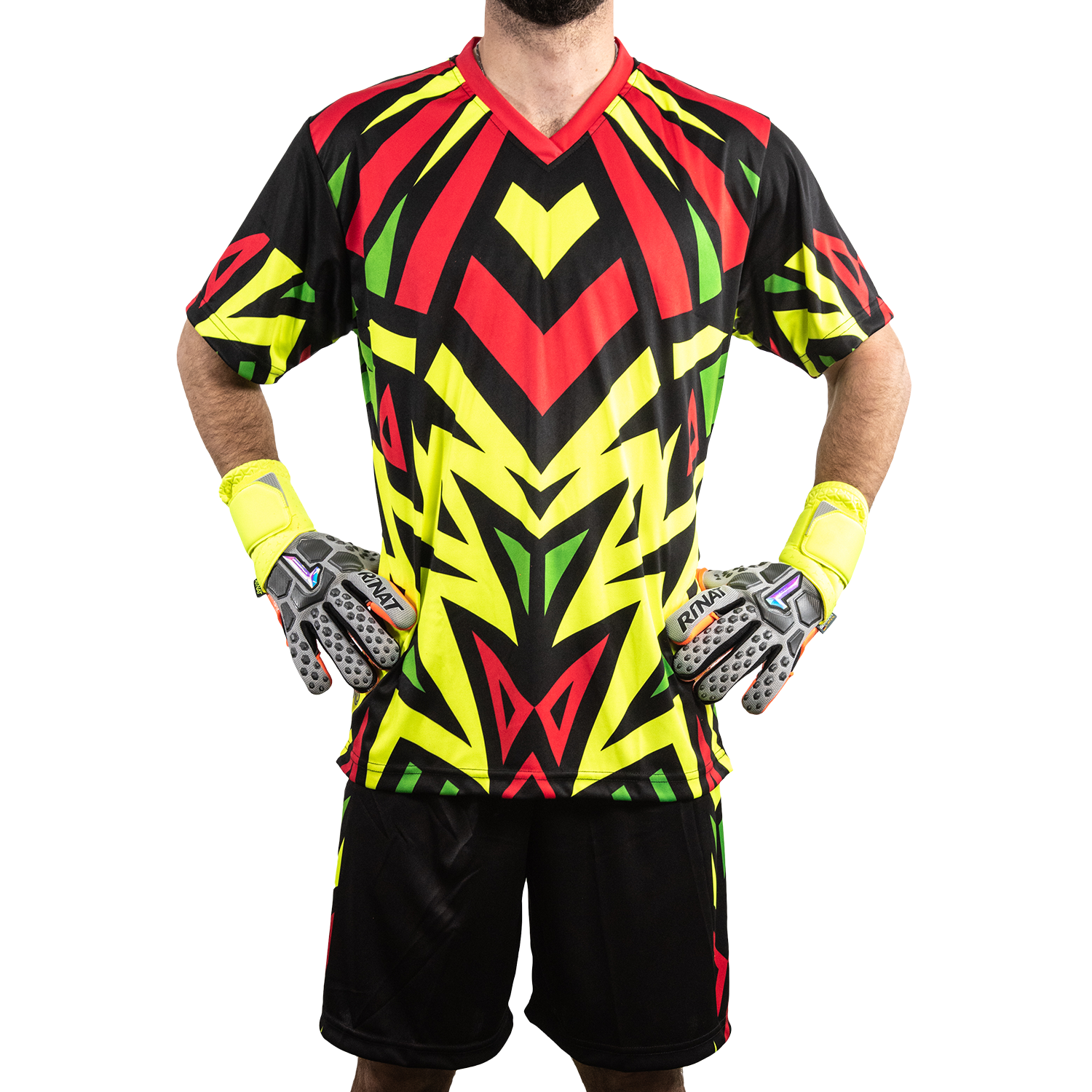 Kit Brody III SS Short-Sleeve Goalkeeper (Jersey+Short+Socks) 2