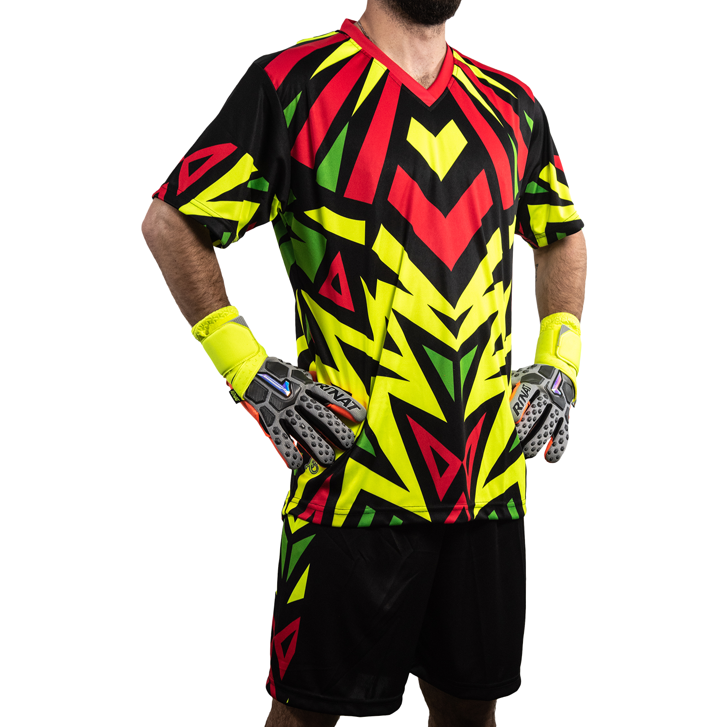 Kit Brody III SS Short-Sleeve Goalkeeper (Jersey+Short+Socks) 3