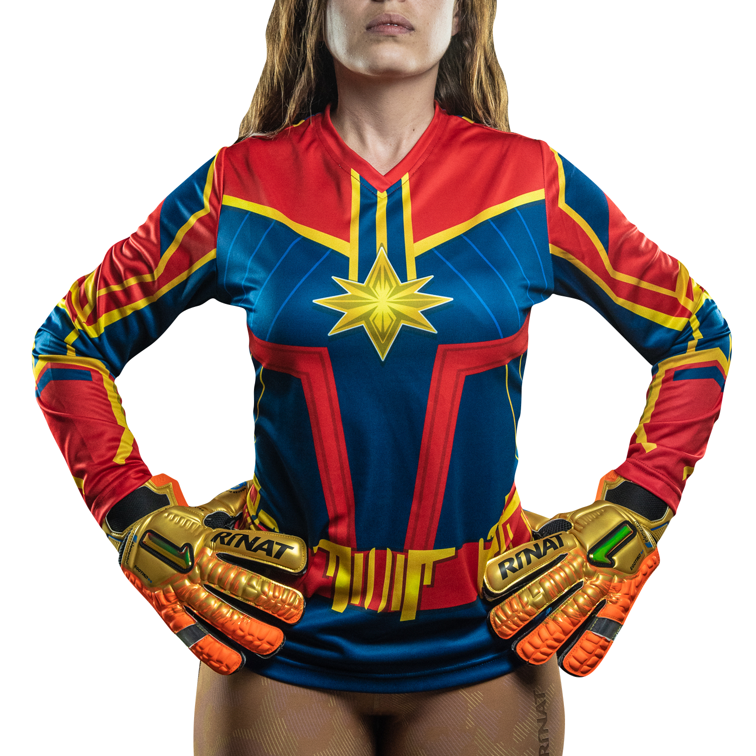 Captain Marvel Goalkeeper Jersey 4