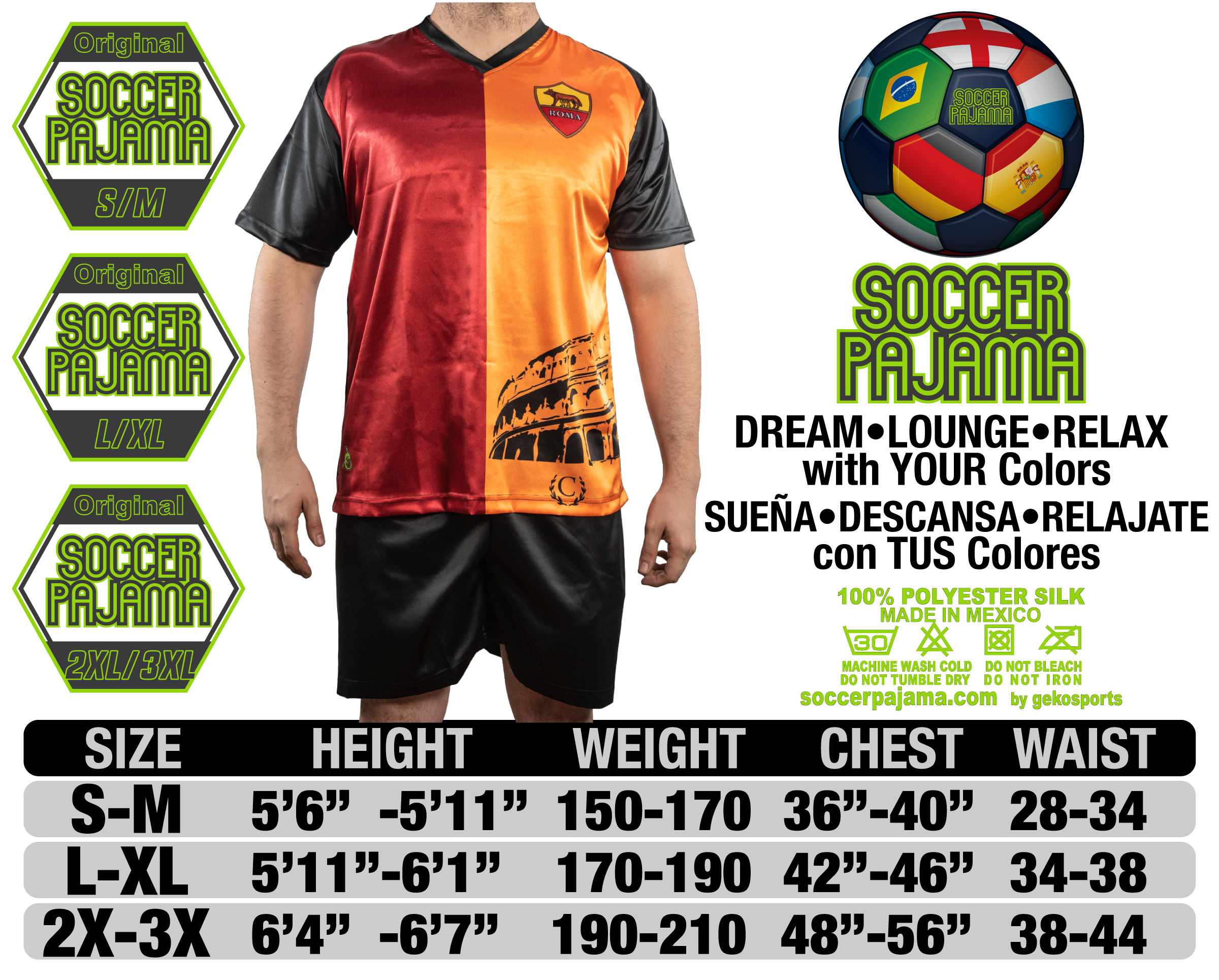 PMX-LA MAQUINA SoccerPajama 6