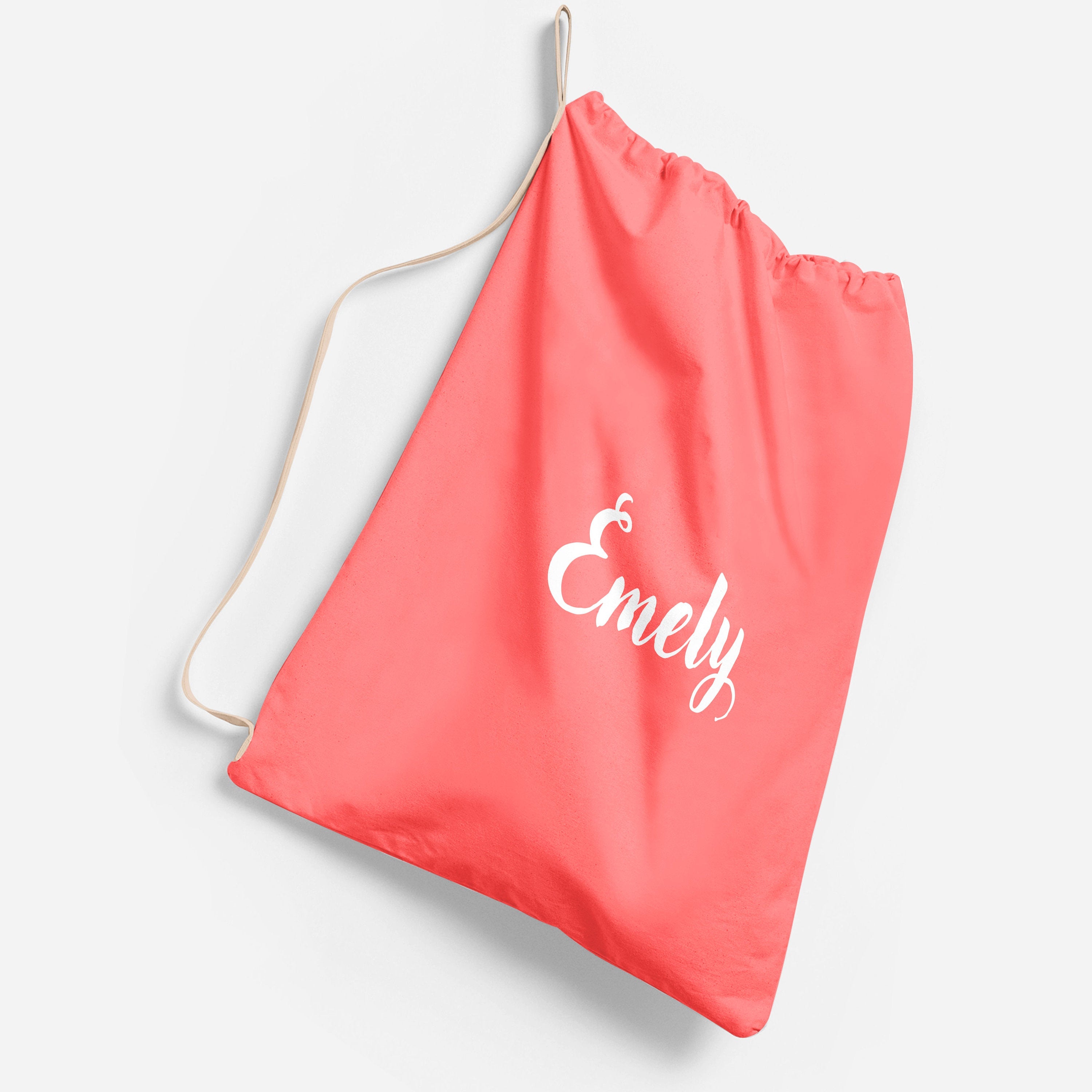 monogrammed laundry bags for college