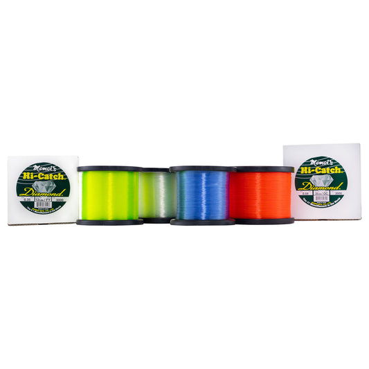 Momoi Hi-Catch Nylon Monofilament Line (2 lb Bulk Spool) 130 lb