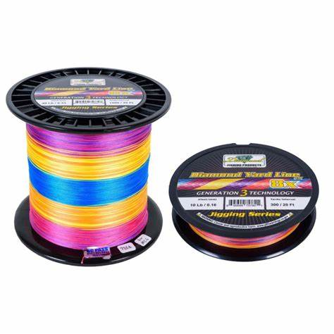 Momoi Diamond Braid Generation III Fishing Line 8X - Dark Green