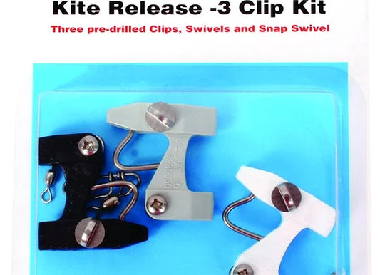  Tigress Kite Kit with Clips, 2 Wind-on Swivels, and 1