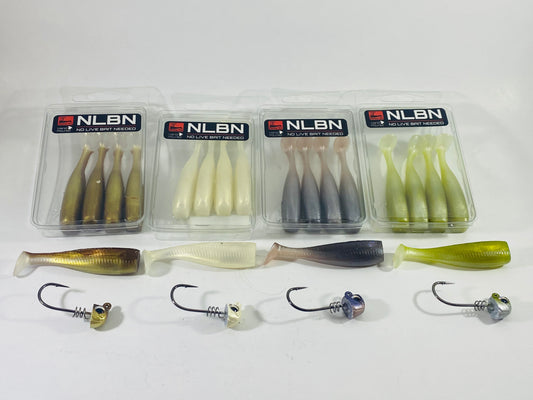 NLBN 8IN Paddle Tail Swimbaits 2Pk – Capt. Harry's Fishing Supply