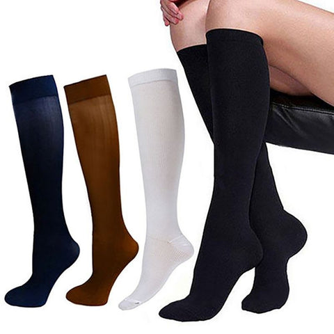3 Pair - Anti-Fatigue Knee High Compression Support Socks – Compression ...