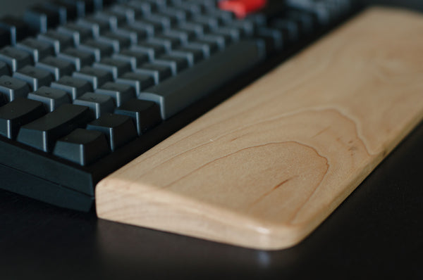 wooden wrist rest