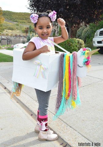 DIY Kids Unicorn Costume