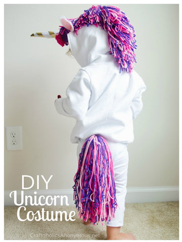 DIY Unicorn Costume by Craftaholics Anonymous