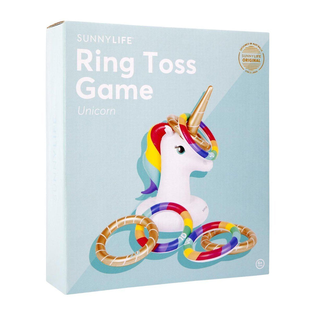 unicorn magic ring toss game