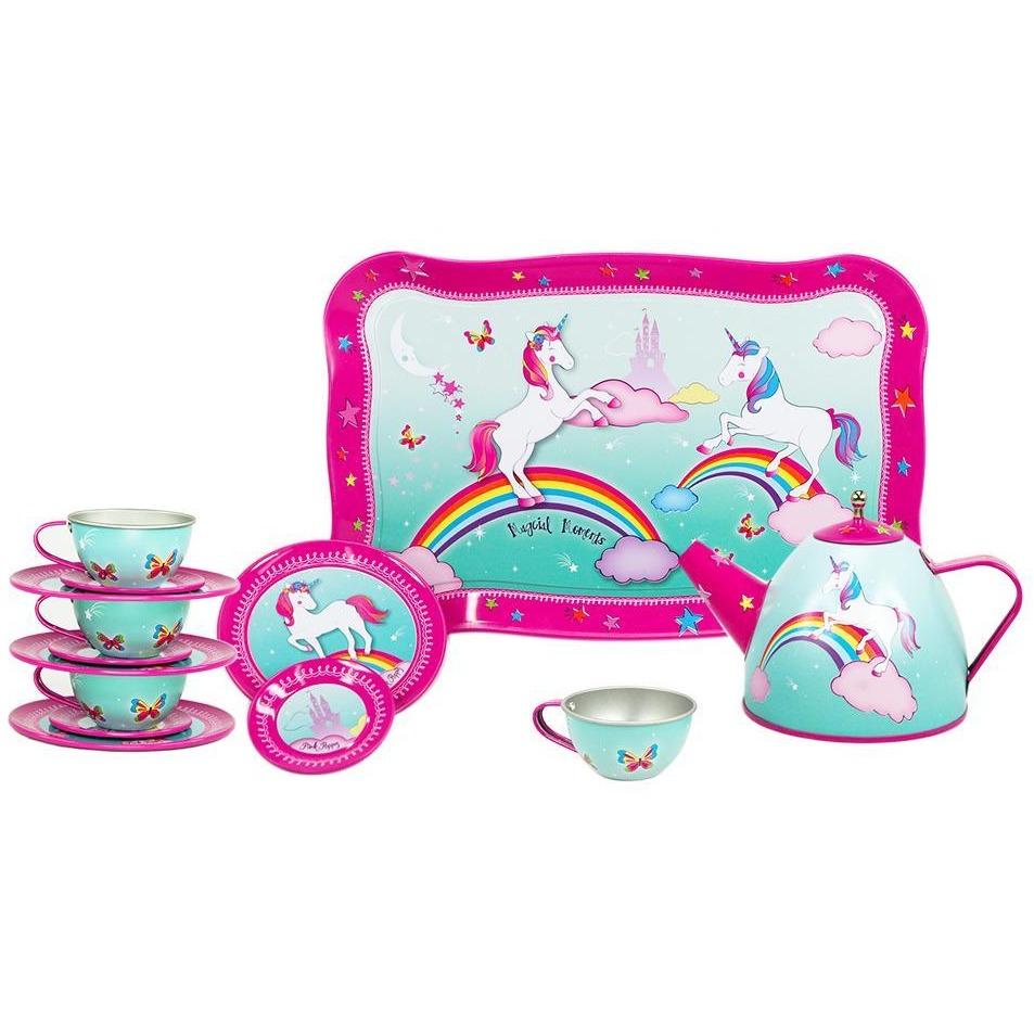 unicorn tea set