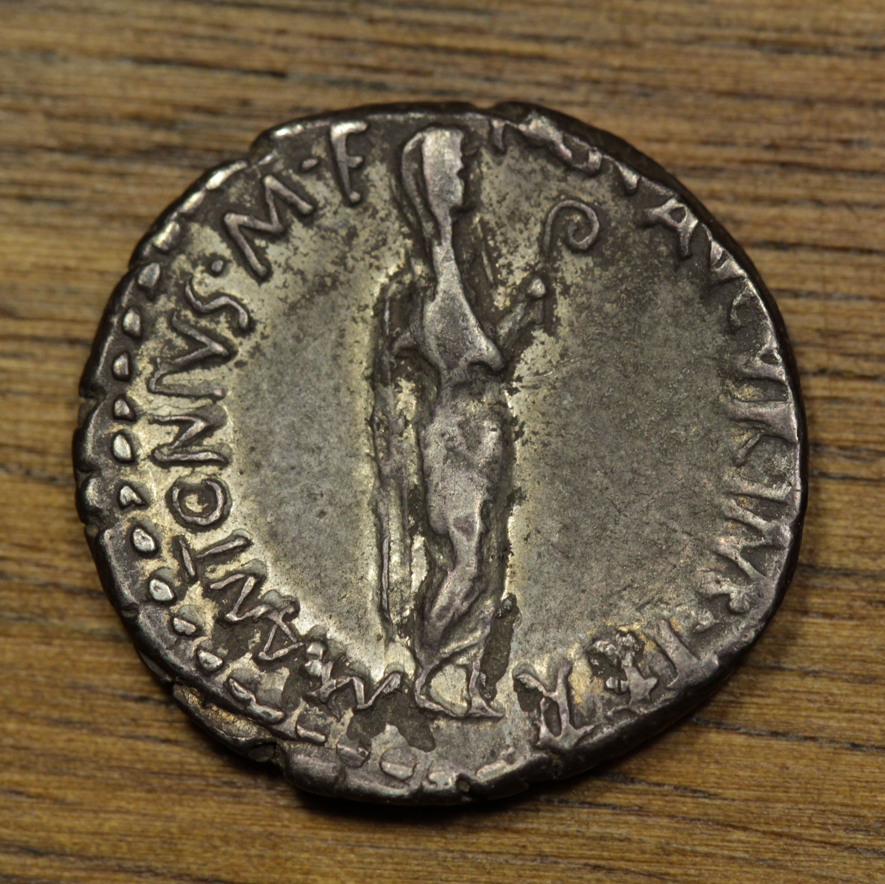 1 Silver Ancient Roman Denarius Coin | Extremely Fine Condition | 1800 ...