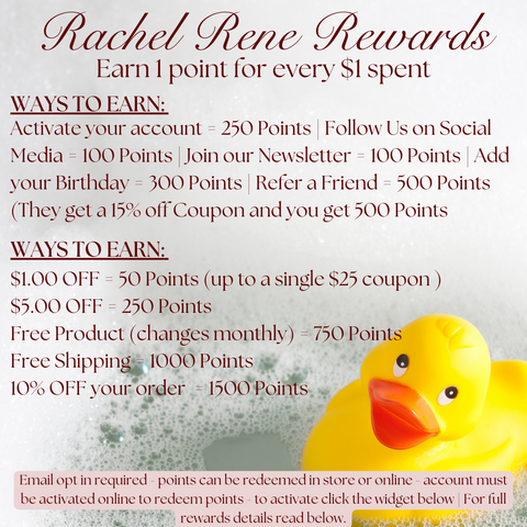 Rachel Rene Rewards Program