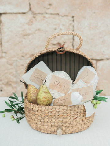 straw picnic tote