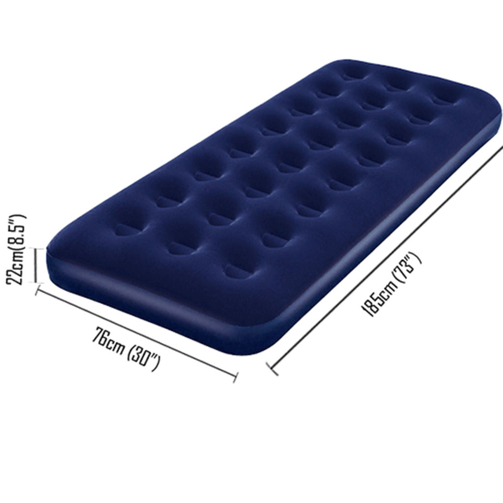 Bestway Comfort Quest Inflatable Bed Mattress Single blu – Bargene