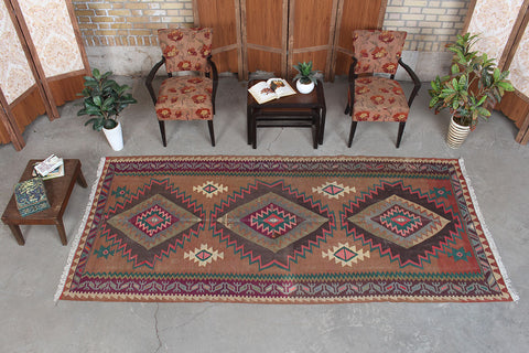 4x10 Wool Vintage Beige And Green Handmade Persian area rugs