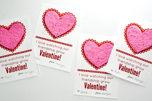 DIY seed paper valentine's - Ecofriendly Vday - Urban Oreganics