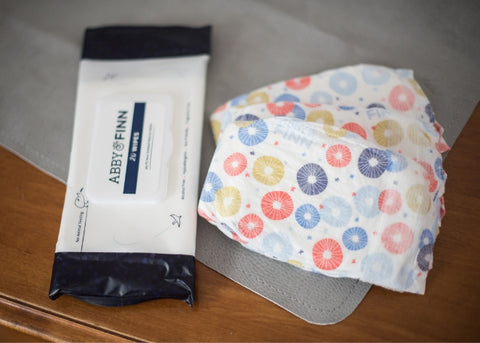 Abby & Finn diapers and wipes