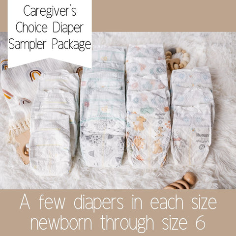 When you only need a few diapers in each size: The Caregiver's