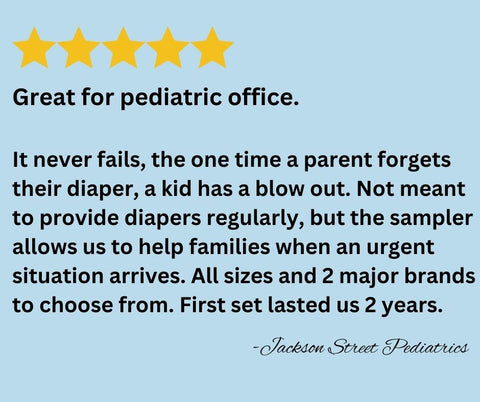 5 star review: Great for a Pediatric Office