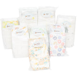 Photo of 8 Diaper Samples including Pampers Pure Protection, Bambo Nature, Babyganics, ECO by Naty, Earth's Best, Earth & Eden, ABBY&FINN and Seventh Generation in size 3