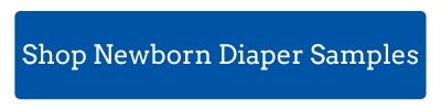 blue button with text "shop newborn diaper samples"