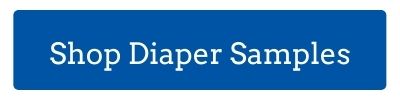 Blue button with text "shop diaper samples"