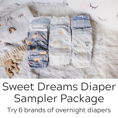 Sweet Dreams Diaper Sampler Package - Diaper Dabbler