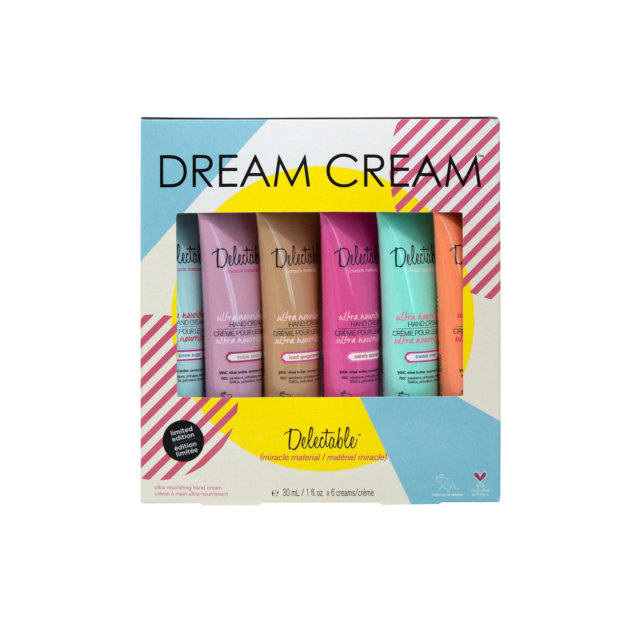 Dream Cream Hand Cream Gift Set, 6 x 30 mL