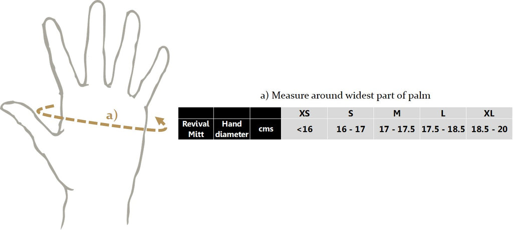 Wearwell Cycle Company | Gloves & Mitts Size Guide