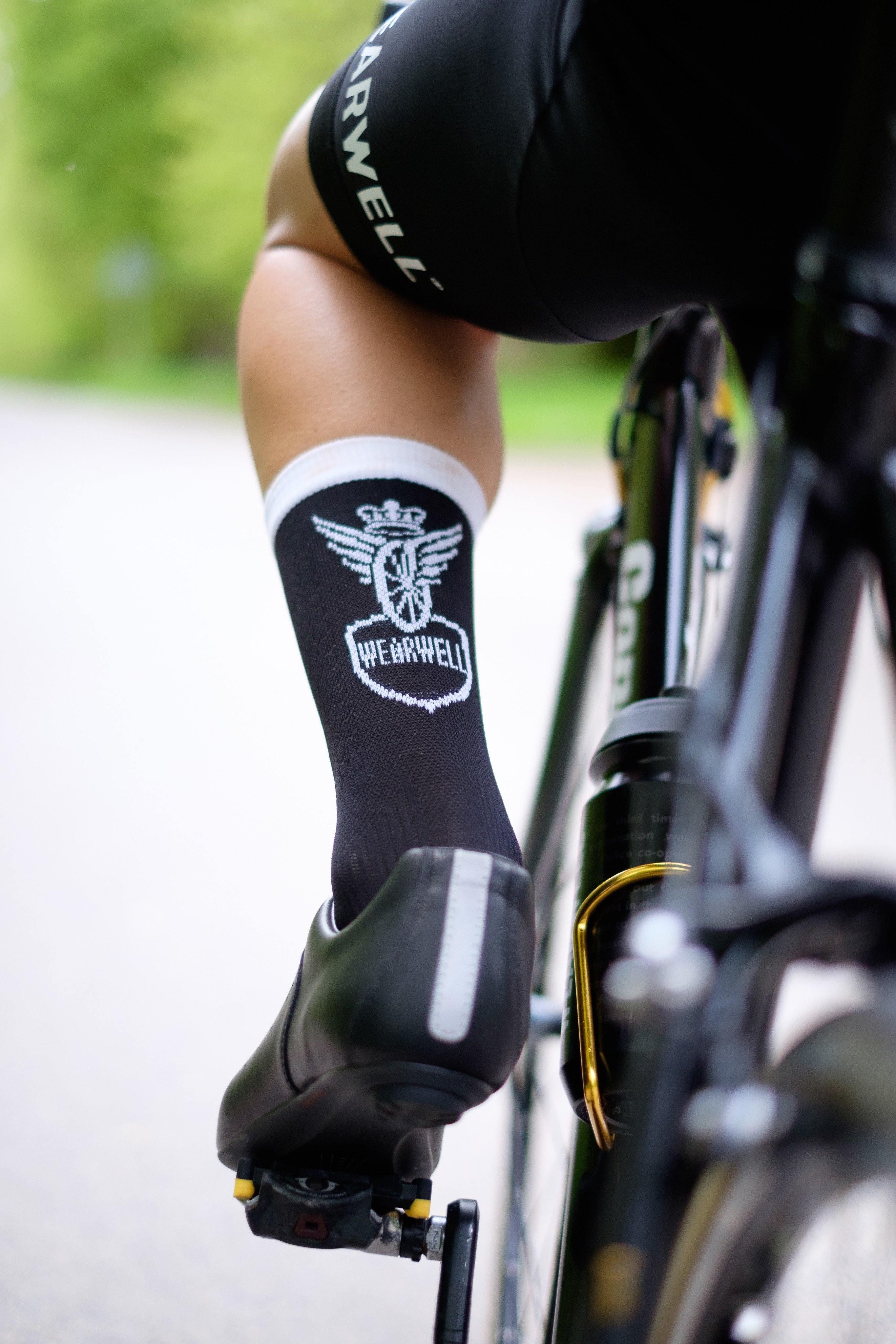 Cycling Socks - Revival Collection | First Edition - Black – Wearwell ...