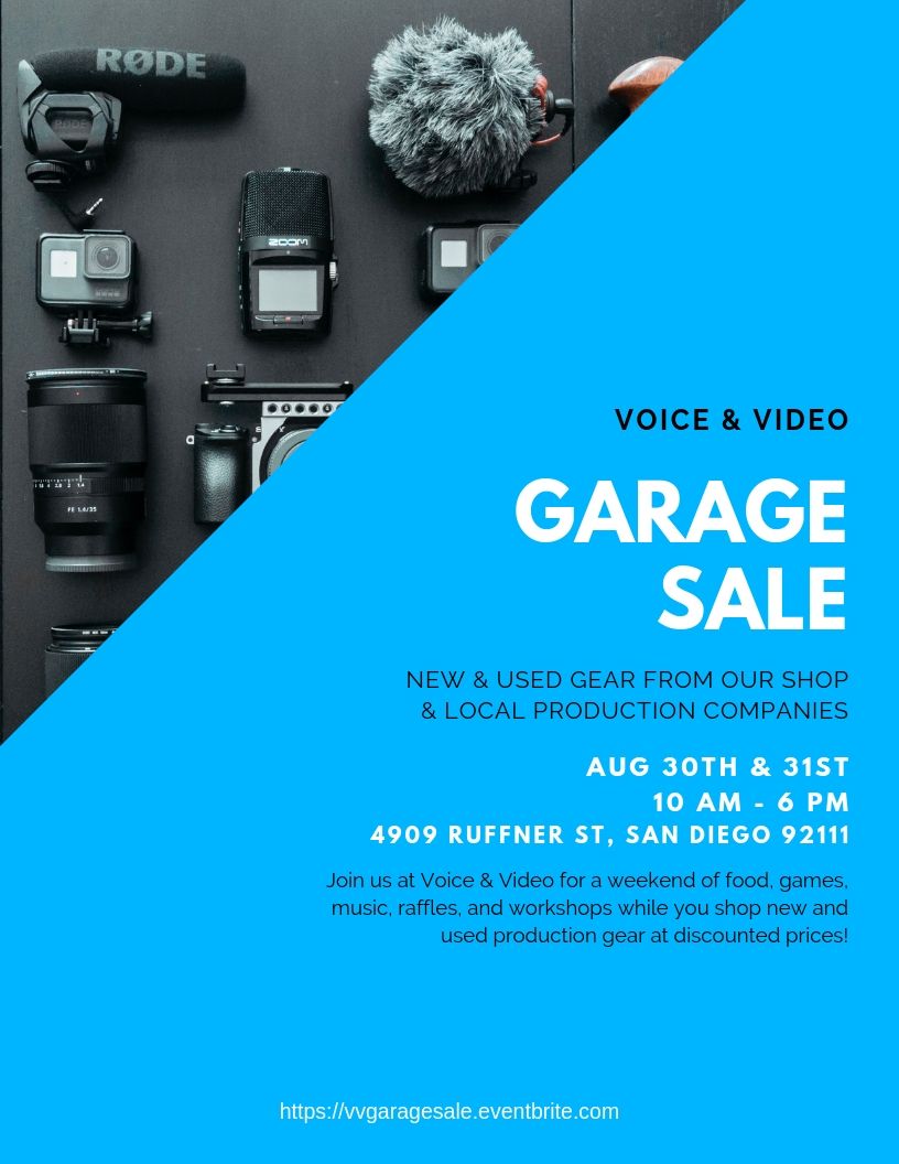 Community garage sales this weekend