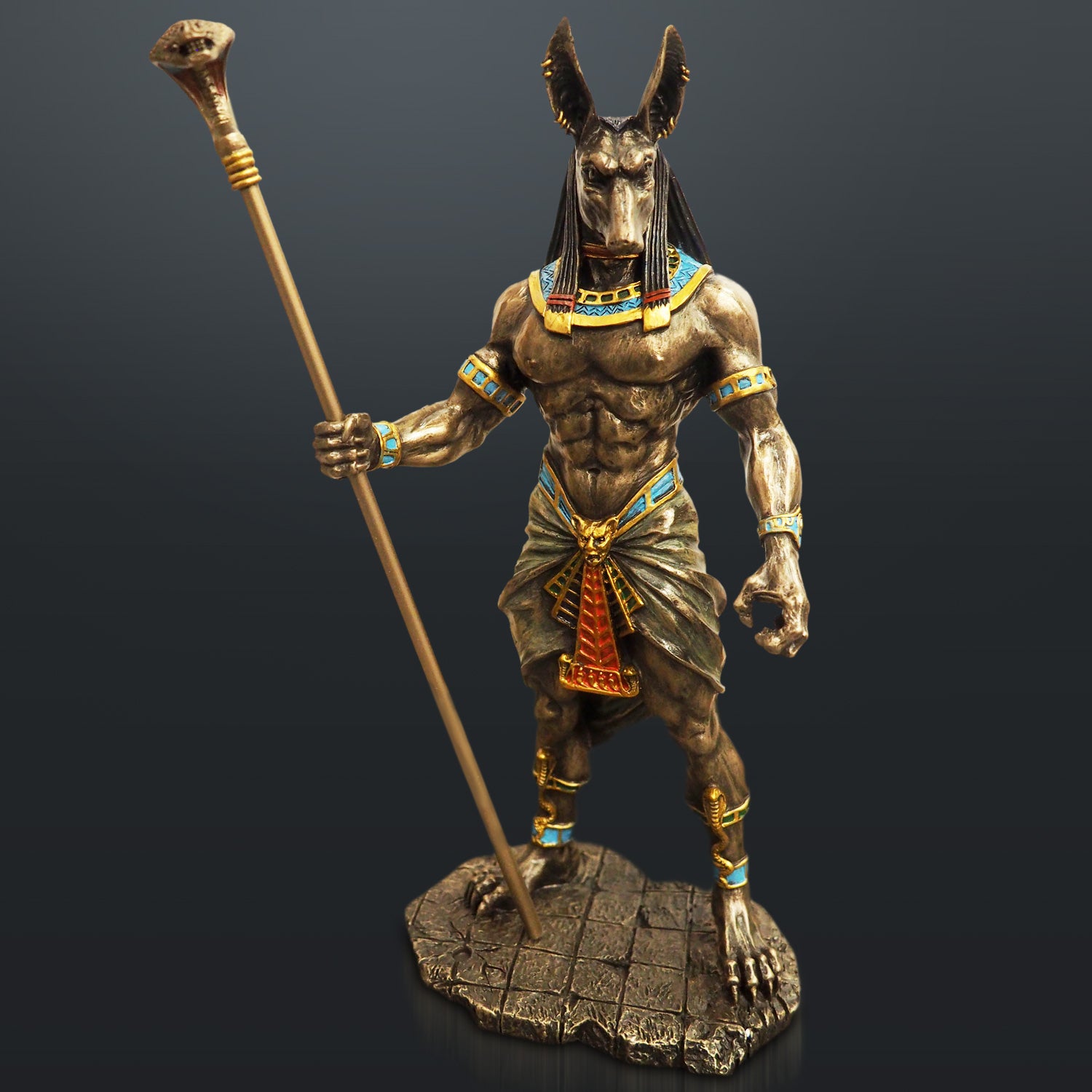 Egyptian God Anubis Cast Bronze Statue Rare T Free Nude Porn Photos