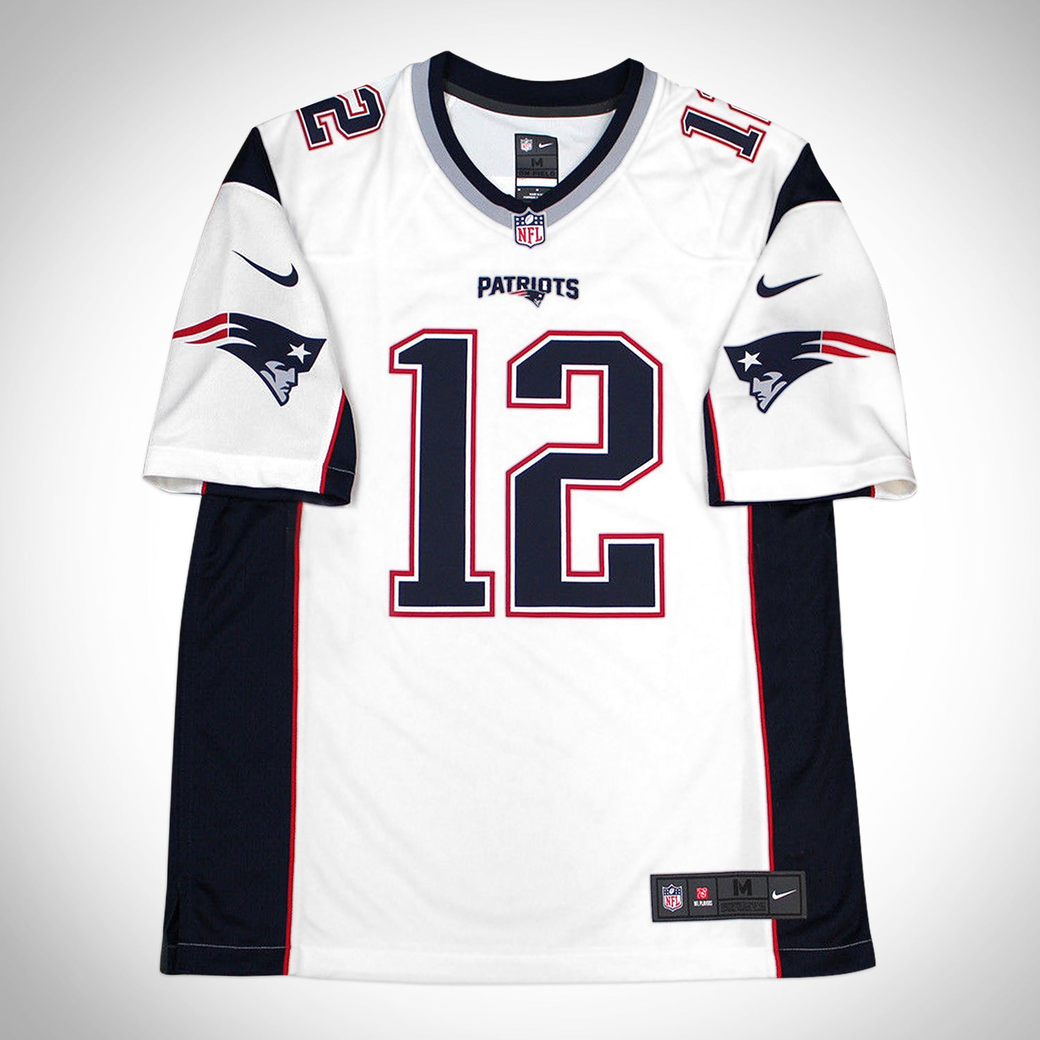 tom brady white jersey