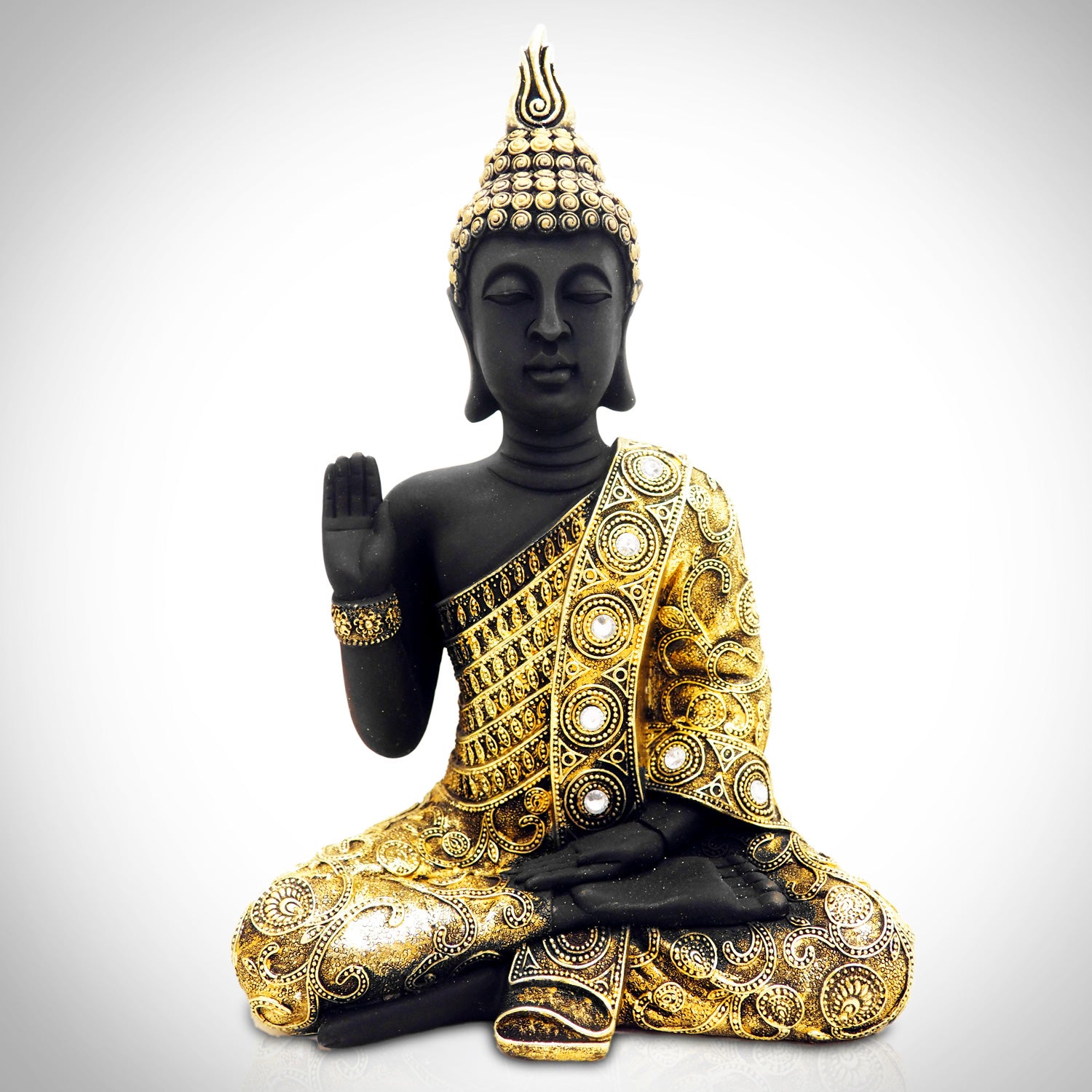 Buddha Folk Art Statue - RARE-T
