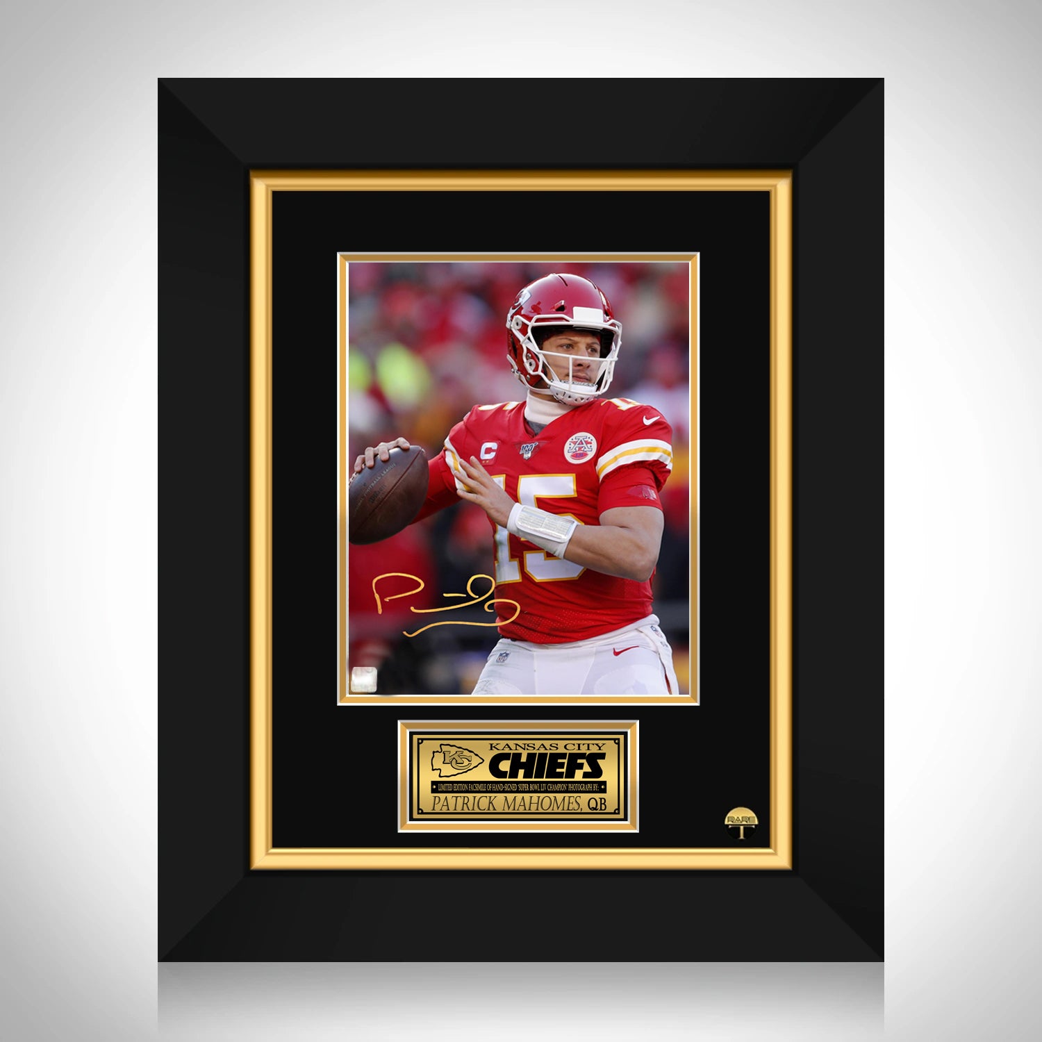 framed patrick mahomes jersey