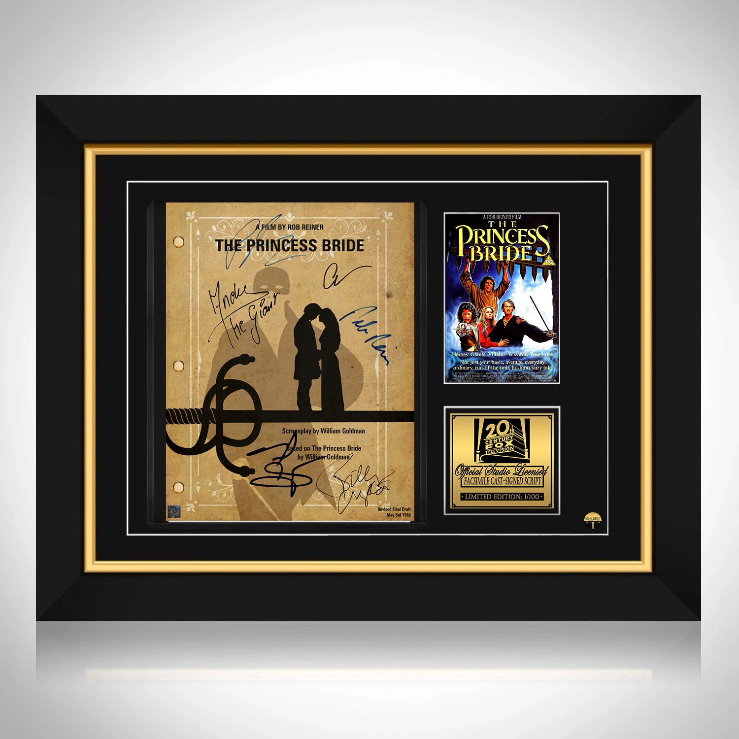 Princess Bride Script Limited Signature Edition Studio Licensed Custom Rare T
