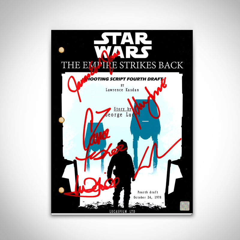 Star Wars The Empire Strikes Back Script Limited Signature Edition Stu ...