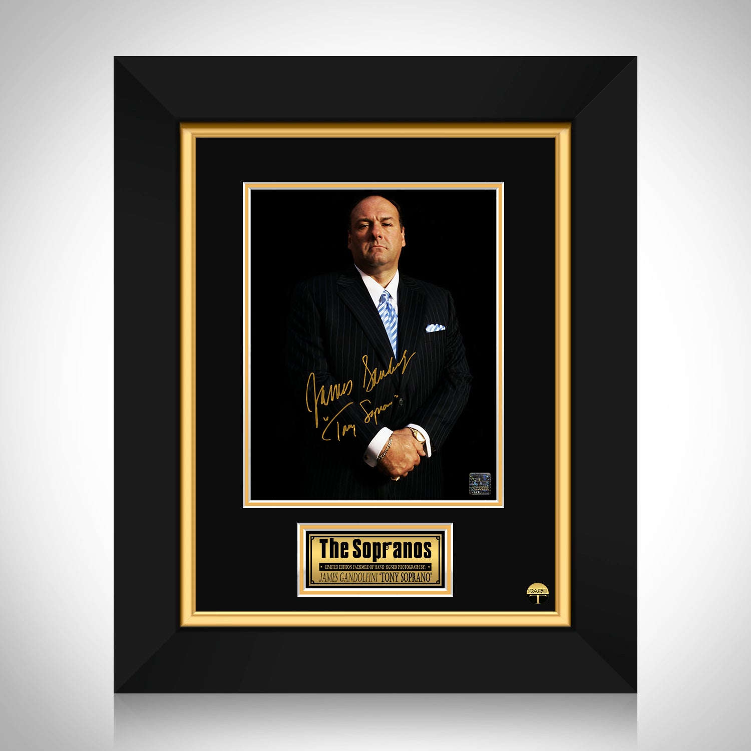 The Sopranos Tony Soprano Photo Limited Signature Edition Studio Lic Rare T